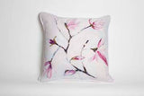 Japanese Flowering Magnolia Pillow